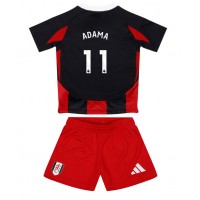 Fulham Adama Traore #11 Replika babykläder Bortaställ Barn 2024-25 Kortärmad (+ korta byxor)